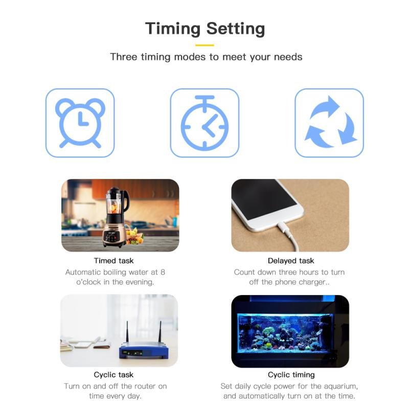 XZJ EU tuya wifi mobile smart plug socket