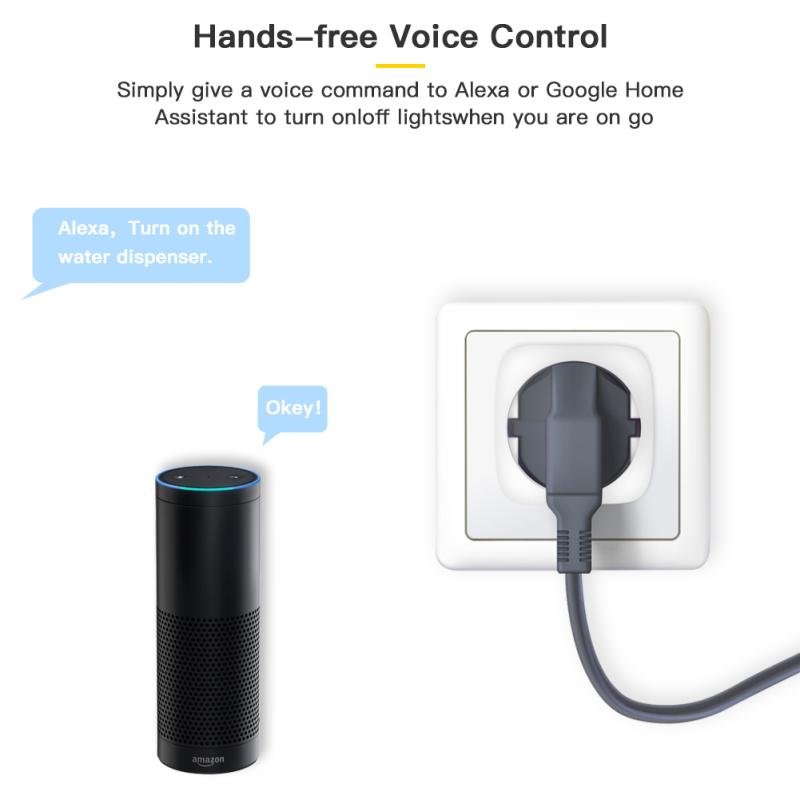XZJ EU tuya wifi mobile smart plug socket