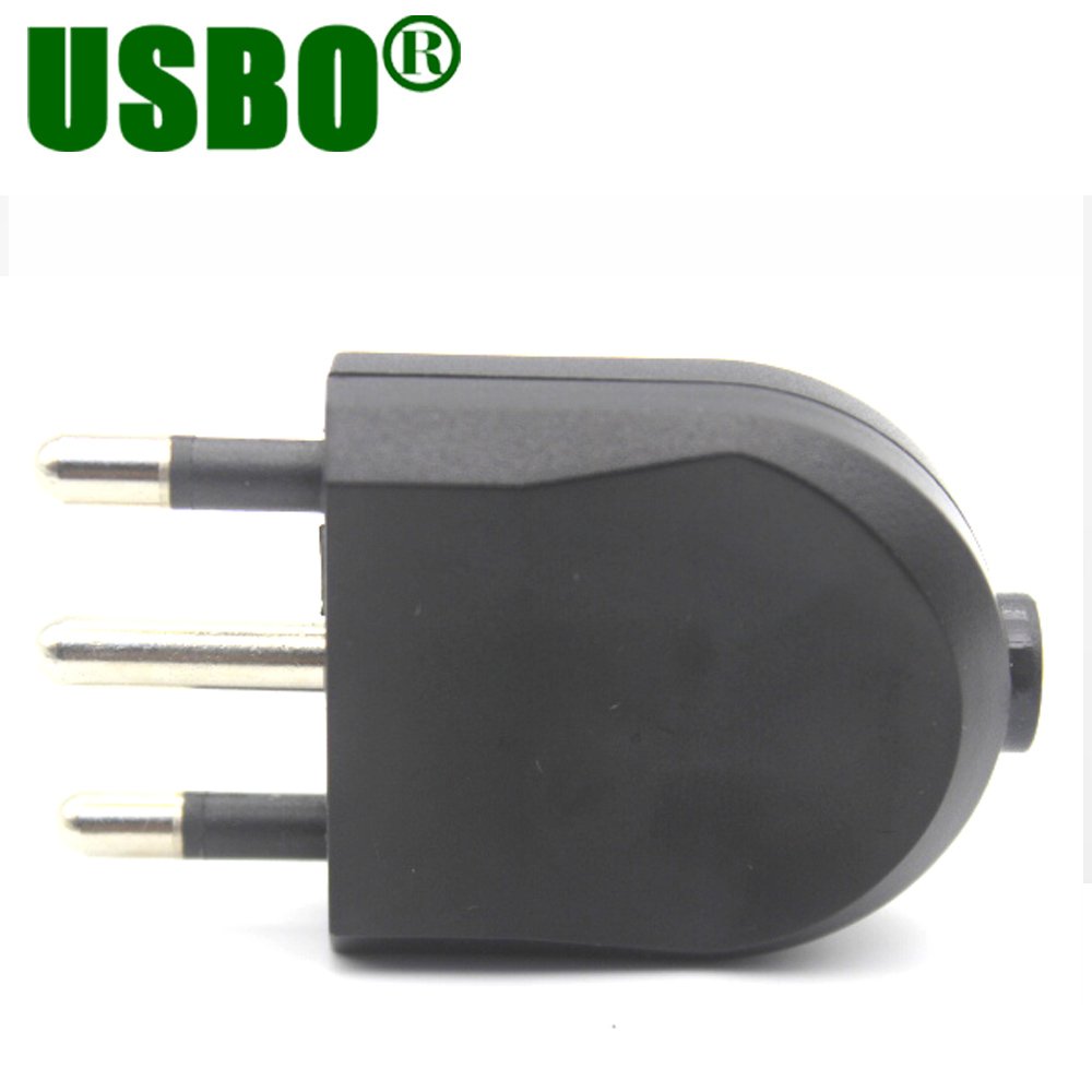 Fashionable italian standard 3-round-pin multi functional adaptor plug
