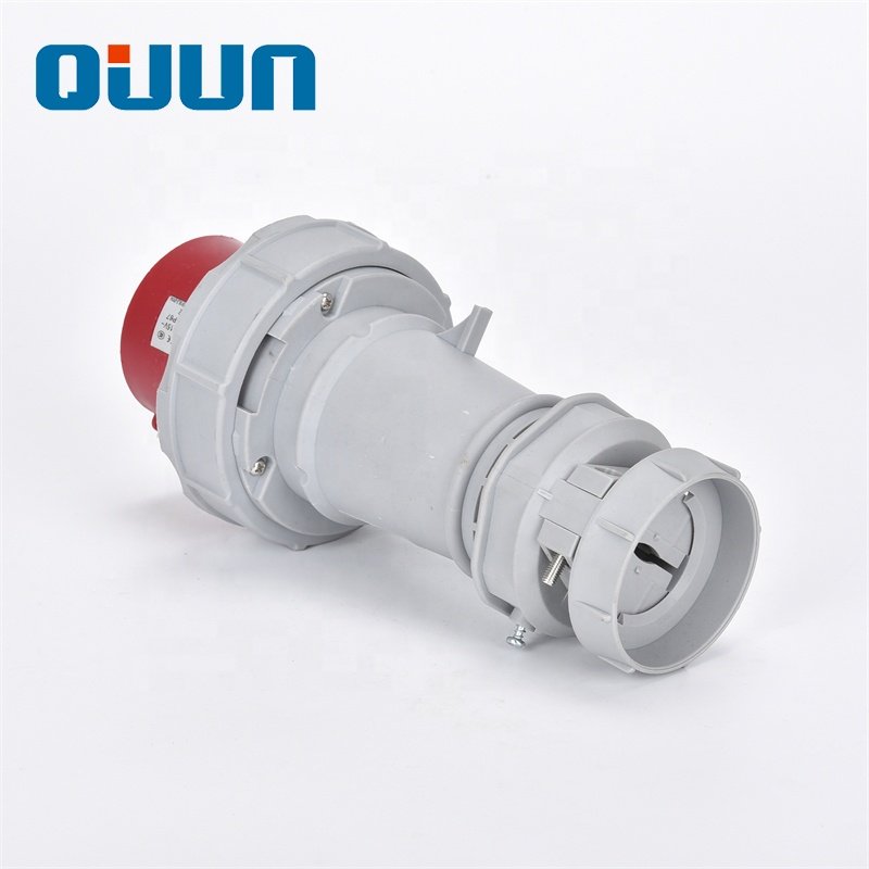 New style IP67 4Pin 63A 380v industrial plugs electrical plugs on building sites