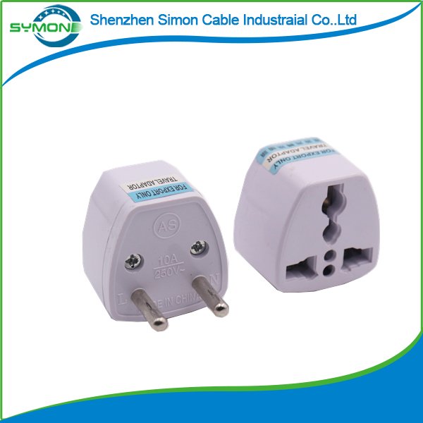 South Africa India plug adaptor universal travel adaptor double adapter plug socket Travel Conversion Plug