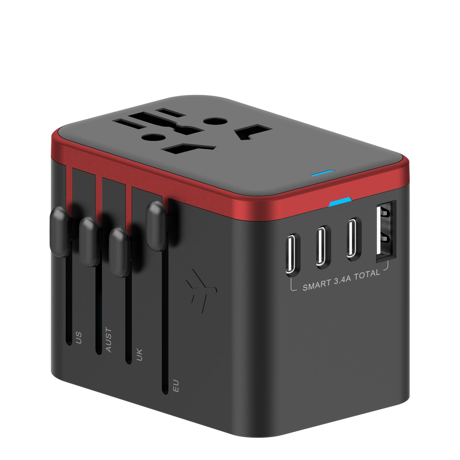 Universal Travel Adapter Power Plug Adapter gadgets mobile phone au eu uk universal power adapter travel converter au eu uk