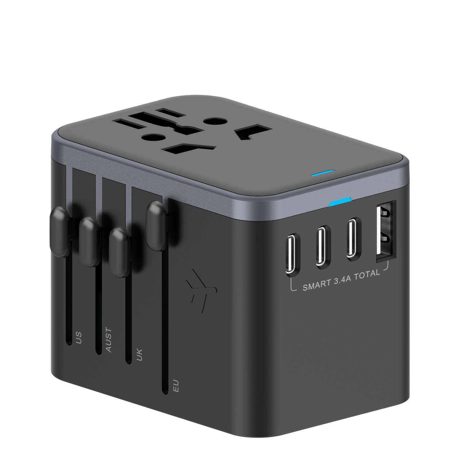 Universal Travel Adapter Power Plug Adapter gadgets mobile phone au eu uk universal power adapter travel converter au eu uk