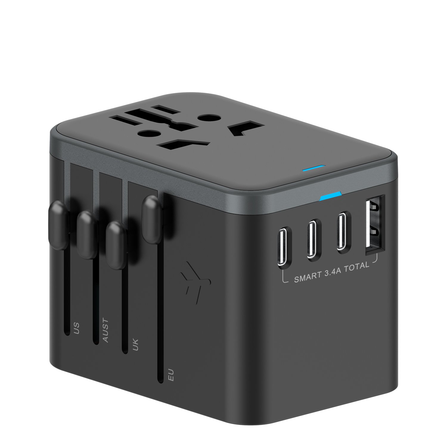 Universal Travel Adapter Power Plug Adapter gadgets mobile phone au eu uk universal power adapter travel converter au eu uk