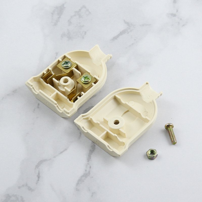 European Plug Power Cord Connector Euro Round Male Female Wiring Plug Extension Cord Cable Connector Rewireable Socket