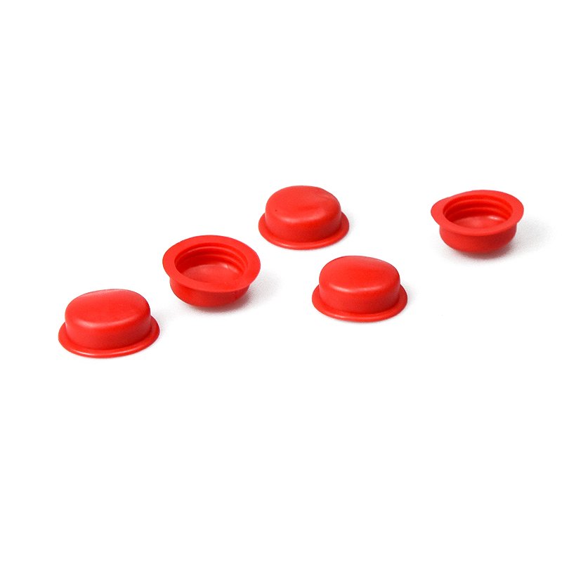 Red Conical Flexible plug Flexible plug Dustproof Waterproof Wear Resistant And Corrosion Resistant plug