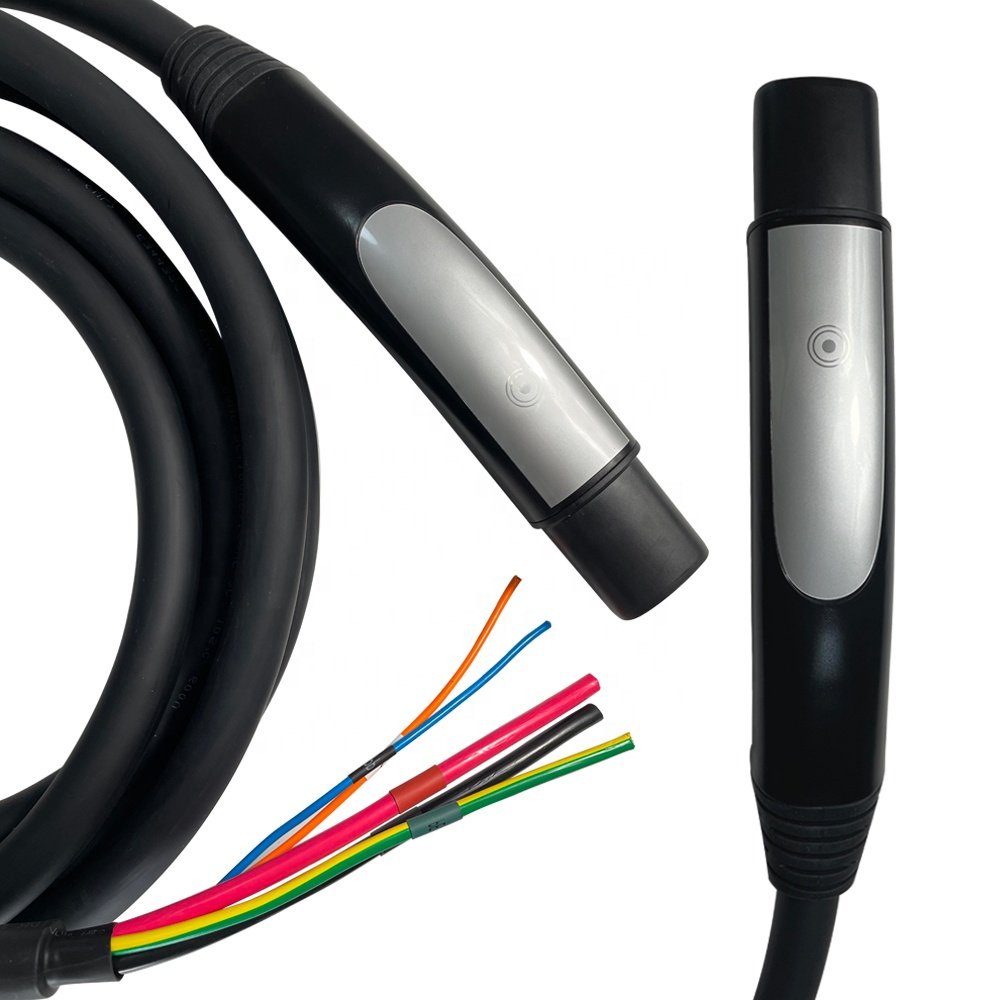 Tesla NACS Charging Cable 5 meter FCC 16A 32A 48A 80A Tesla EV Charger Plug North American Charging Standard