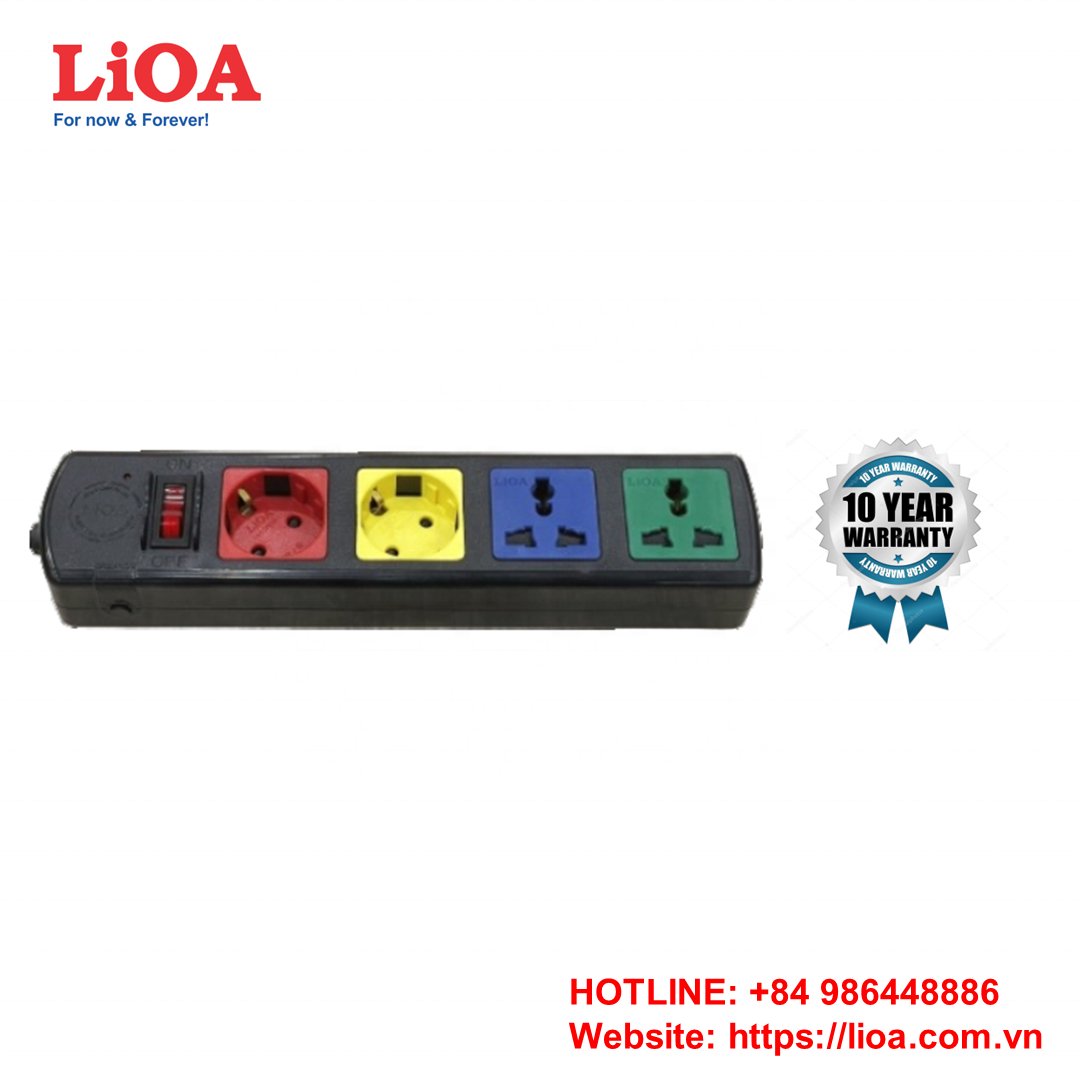 LiOA Extension Socket for Electric Car and Equipment using the European Plug - CB Protection - 2SK2DN5.3.15