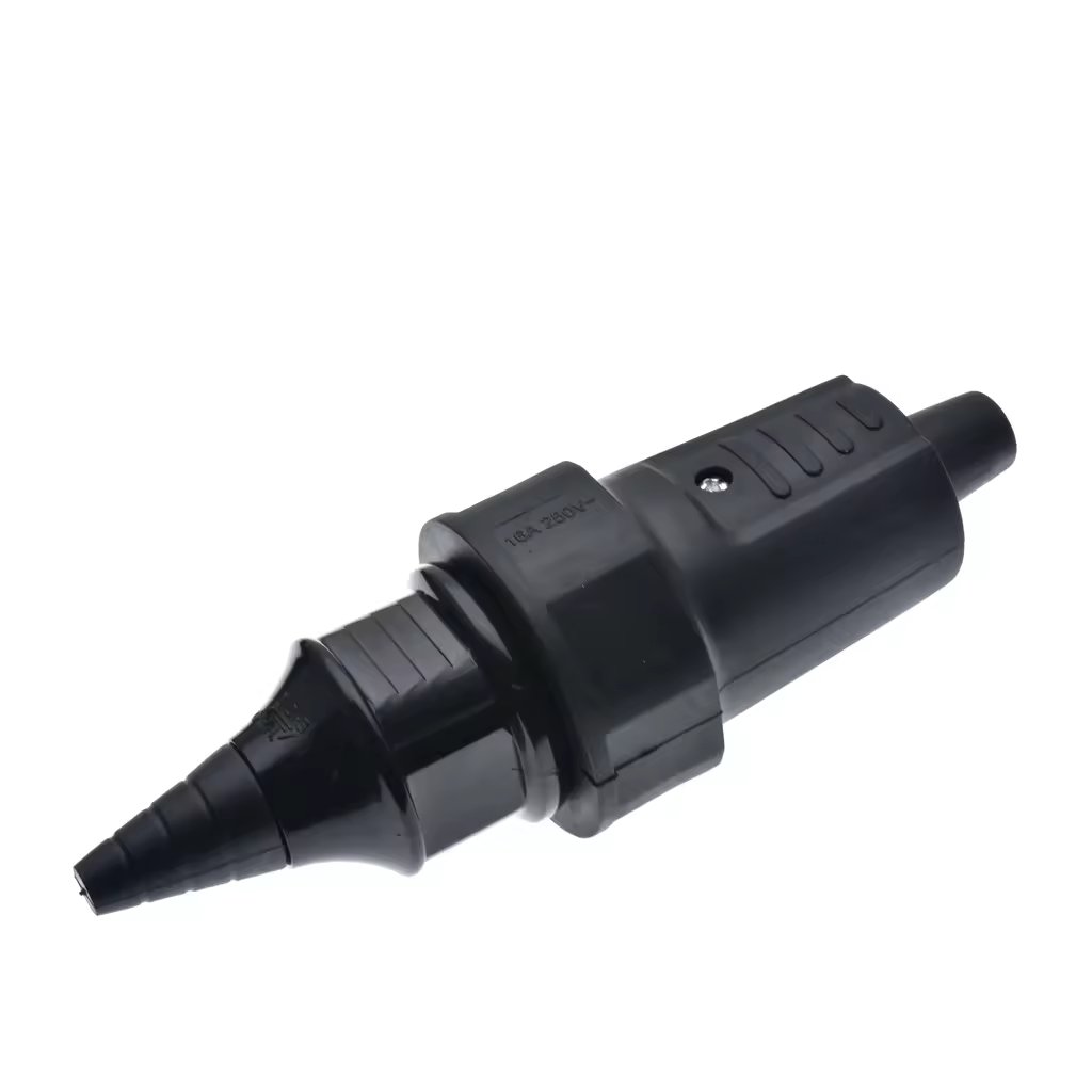 European 16A Grounded Industry Assemble Wiring Plug EU Schuko Germany Power Female Male Plugs