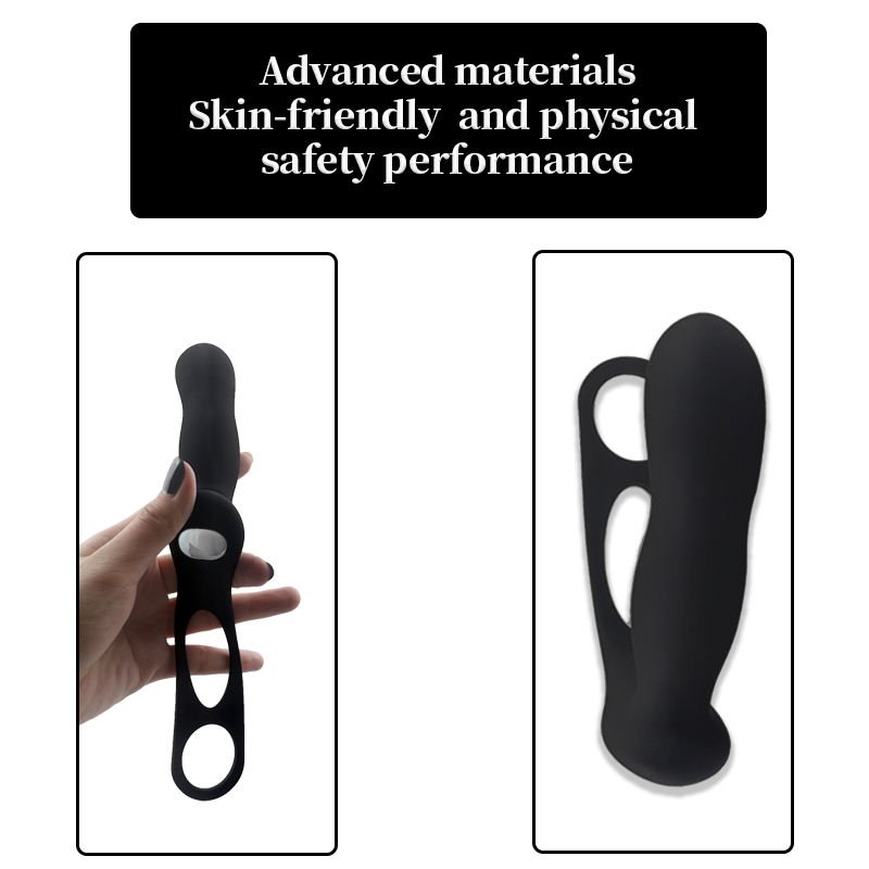 Anal plug anal male Vibrating prostate massager wearable stimulator prostate massage machine cock rings for men