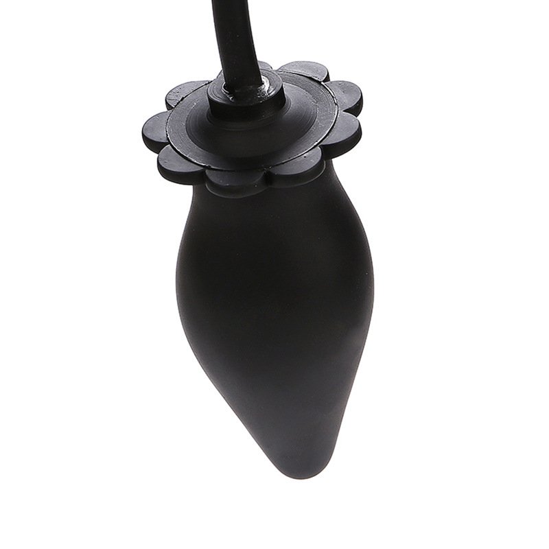 Inflatable Penis Anal Plug Expansion Negative Pressure Air Pump Inflatable Anal Toys Butt Plug