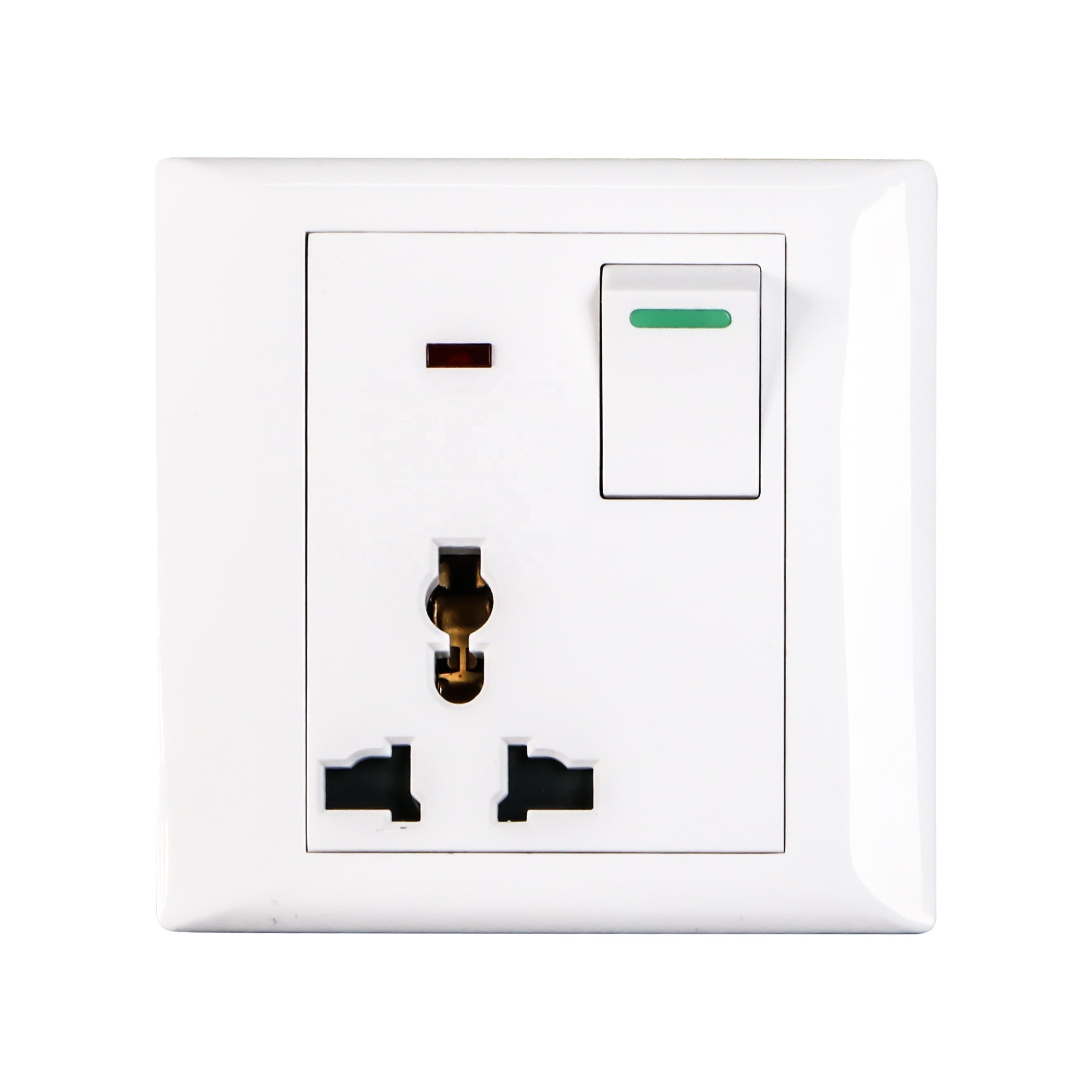 JN Foshan factory 7 outlet socket model Multi function plug Wall Socket switch Outlet