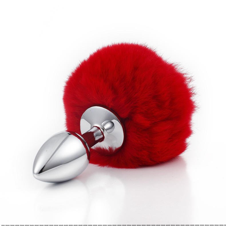 Hot selling rabbit tail anal plug butt plug sex toys anal anal plug tail