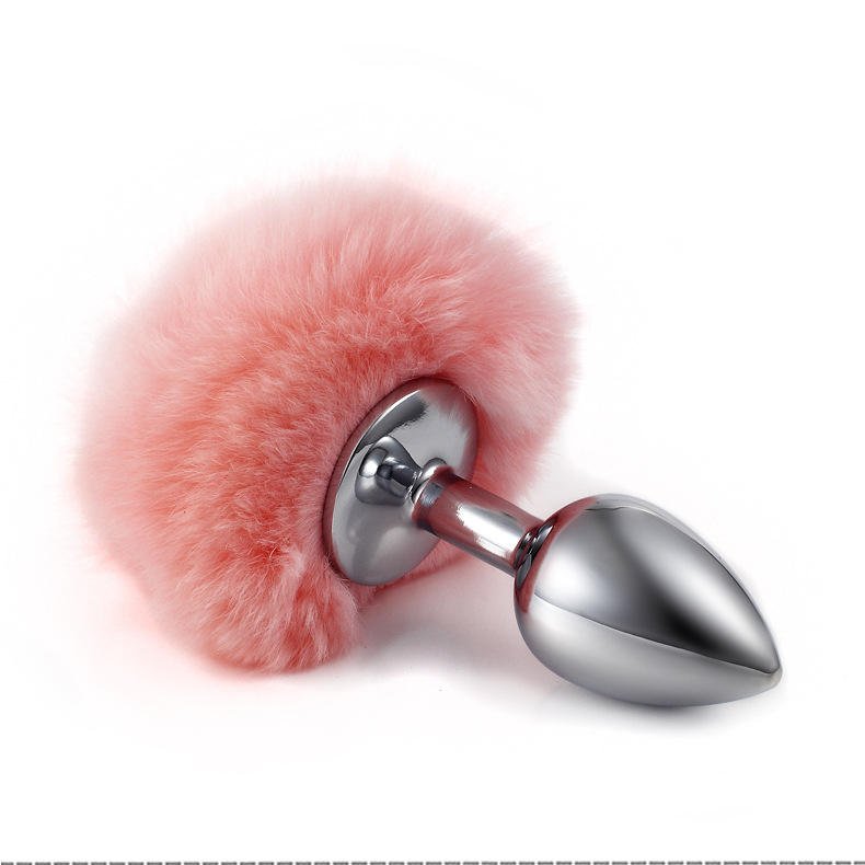 Hot selling rabbit tail anal plug butt plug sex toys anal anal plug tail
