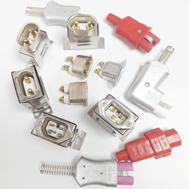 Ceramic Electrical Socket Porcelain Plug Socket Female Plugs for Heaters