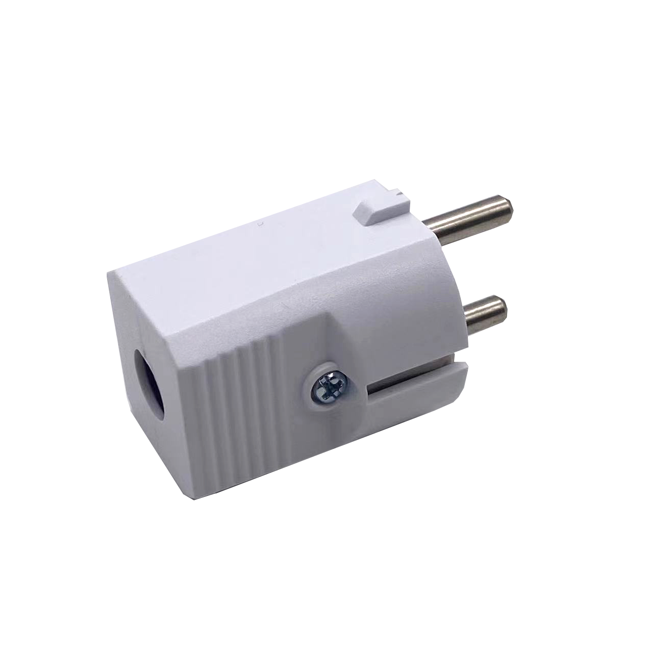 Germany European Standard Plug 220V 2P+T with Grounding 250V 16A White Male Electrical Power Schuko European Rewireable Plug