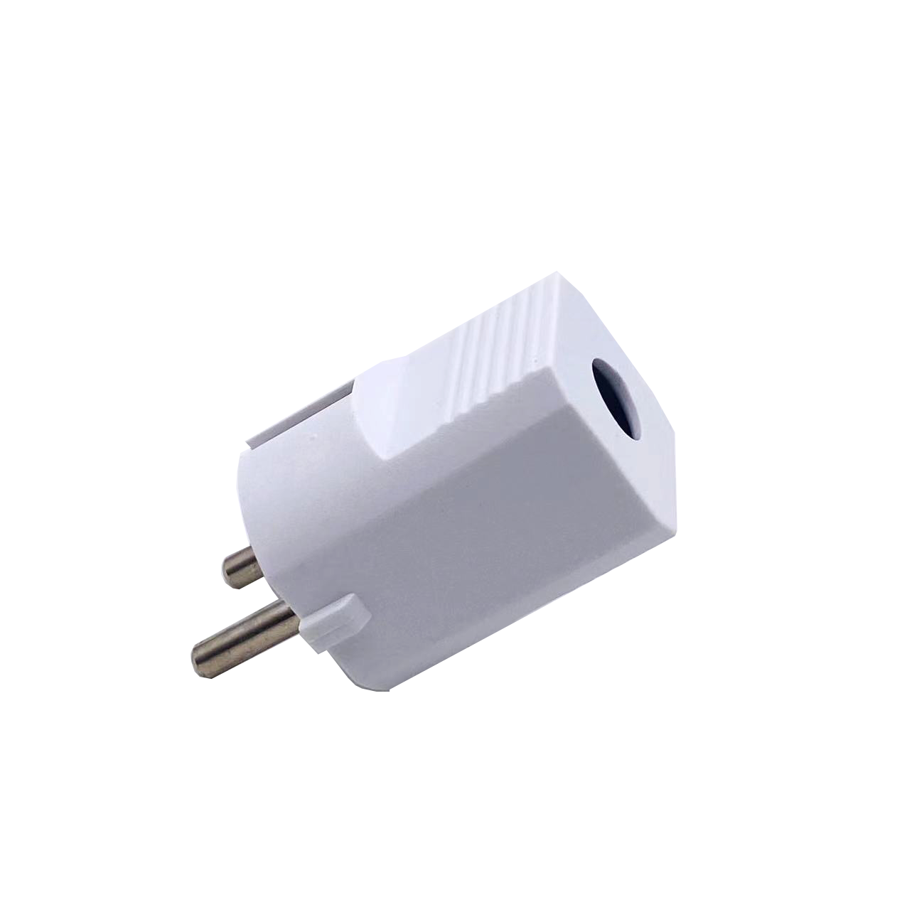 Germany European Standard Plug 220V 2P+T with Grounding 250V 16A White Male Electrical Power Schuko European Rewireable Plug