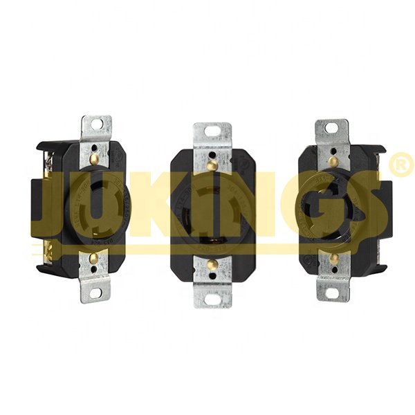 US twisting locking plug and receptacle NEMA L14-30 American Plug Socket 30A