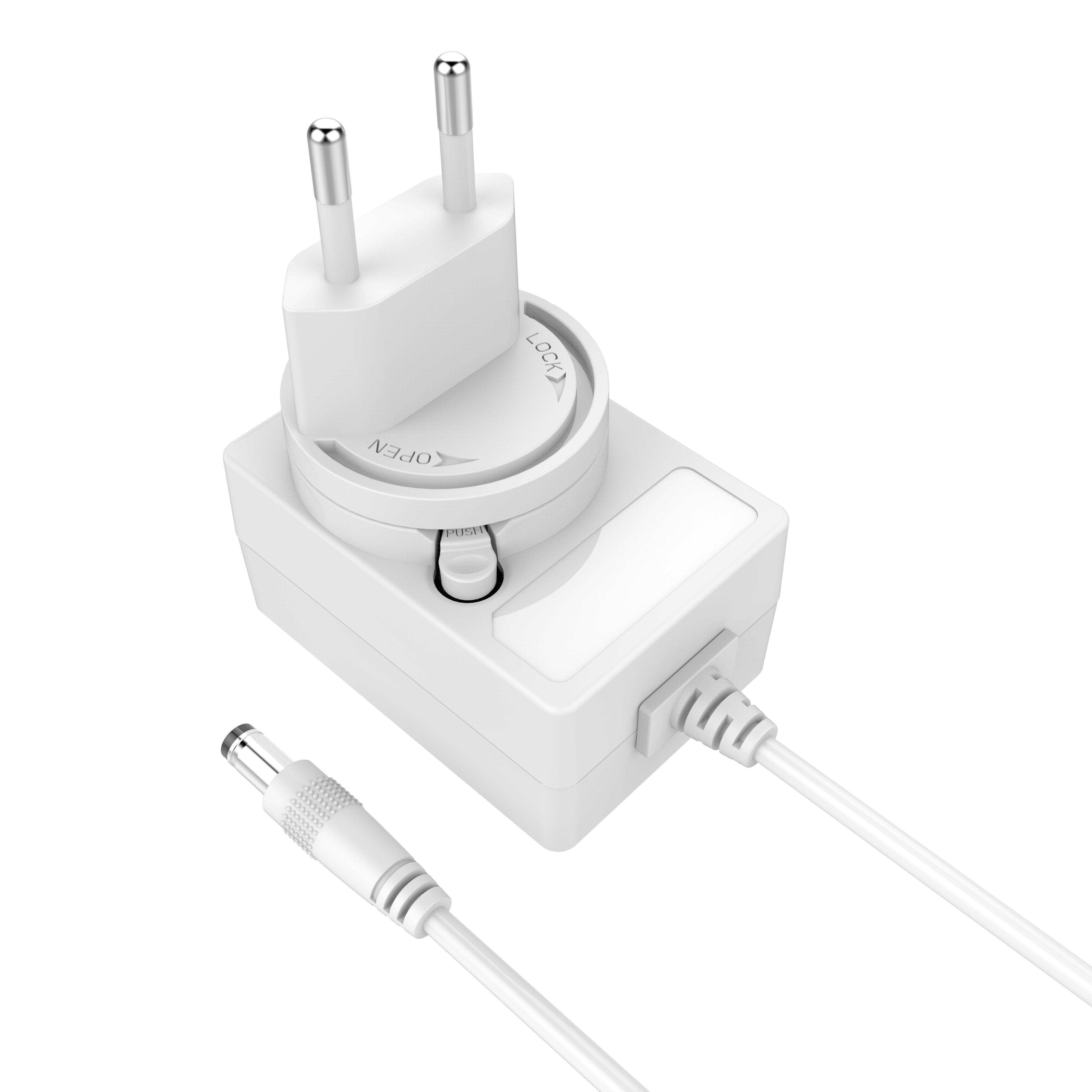Frontpower 9v adaptor 8v 1.5a 5v2a 1.2a 12v1a interchangeable plug power adapter with UL62368 CE GS EMC LVD SAA KC PSE CCC