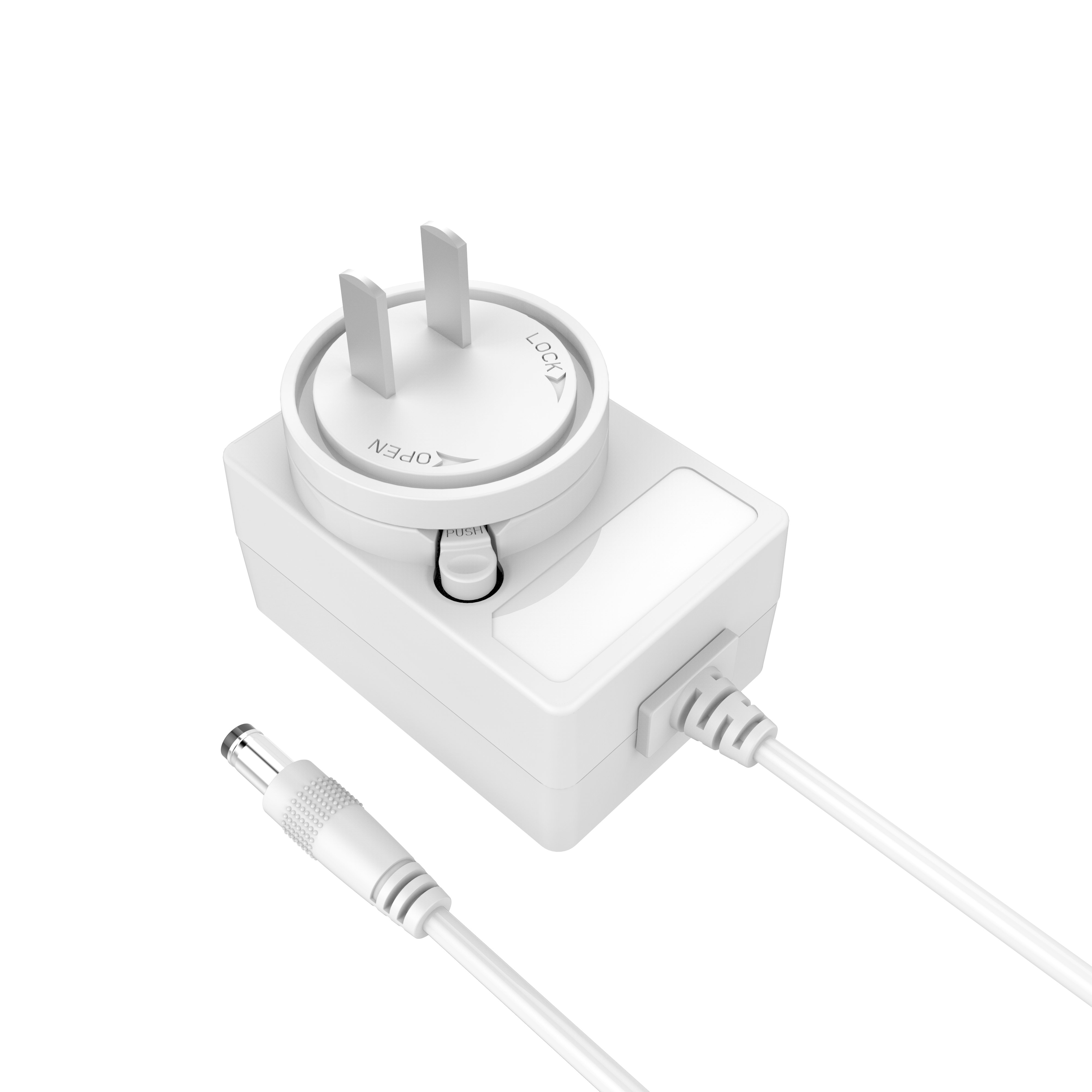 Frontpower 9v adaptor 8v 1.5a 5v2a 1.2a 12v1a interchangeable plug power adapter with UL62368 CE GS EMC LVD SAA KC PSE CCC