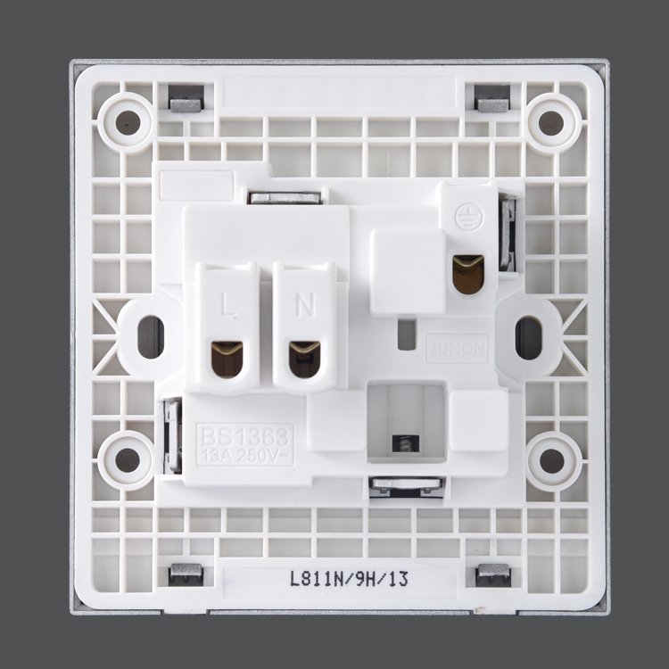 JUNON 1 GANG 13A DP SWITCHED PLUG SOCKET plug sockets with switch