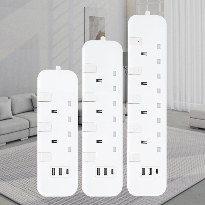 783M 3 4 5 6 Electrical Plug Power Extension Wire Socket Factory