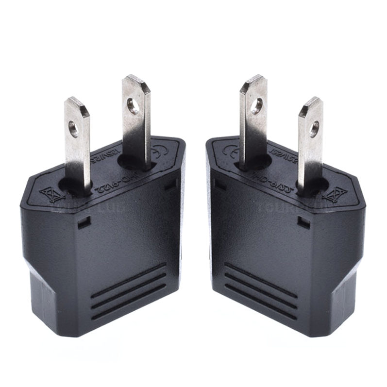 US AU mini plug hot selling adapter USA JP EU to US AU travel converter 2 pin to 2 pin Travel Adapter Universal