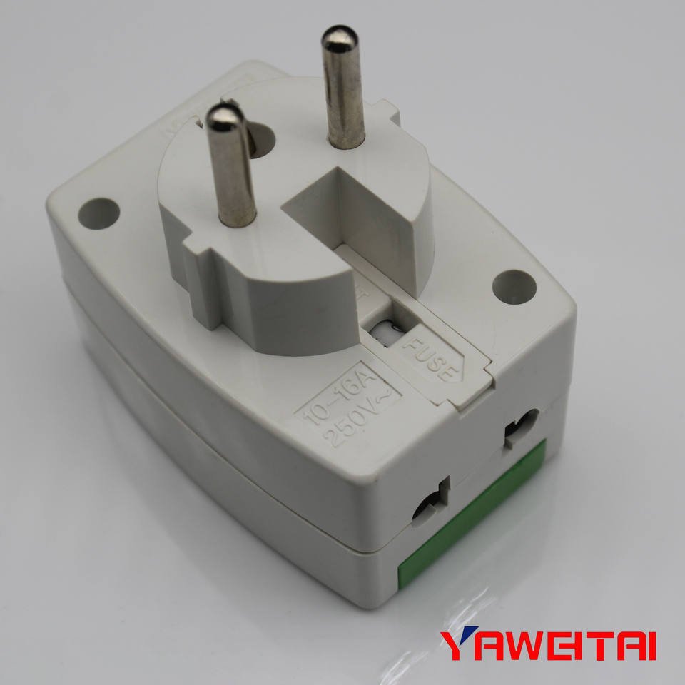 Multifunctional 110v-250v 16a 4.8mm Multi-fuction Transfer Plug Electrical Adaptor