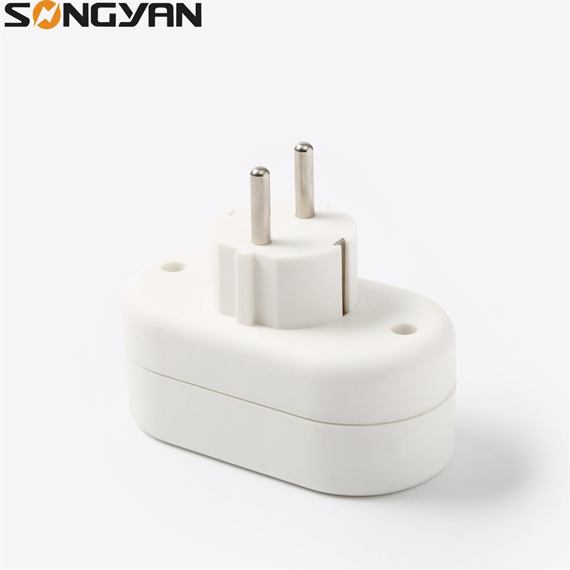 International travel adapter europe eu light socket plug converter power plug adapter socket