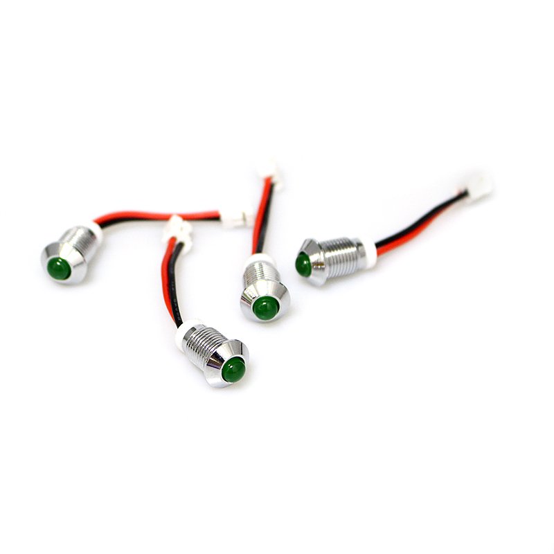 LED Wire Harness Red and Green Indicator Light Electric Plug XH 2.54 Connector Cable Assembly
