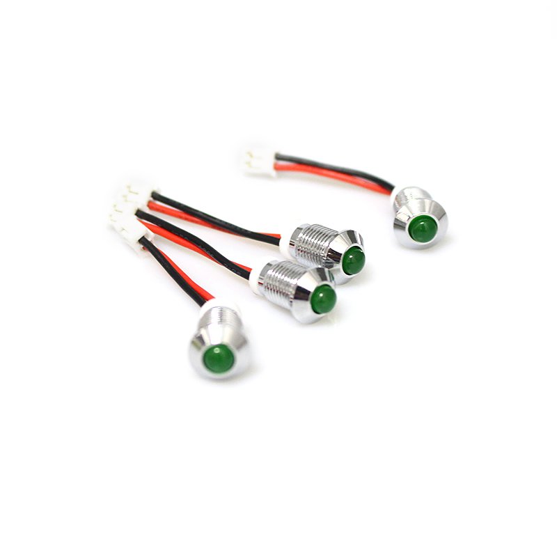 LED Wire Harness Red and Green Indicator Light Electric Plug XH 2.54 Connector Cable Assembly