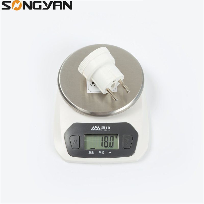 Simple travel adaptor universal socket european standard plug travel power socket adapter