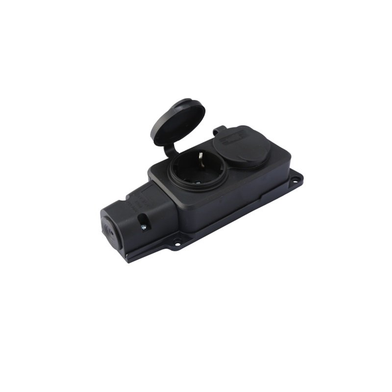 Factory supply Germany schuko European 2/3/4/5 Way DIY Socket Ip44 Waterproof Plug Socket with easy terminal