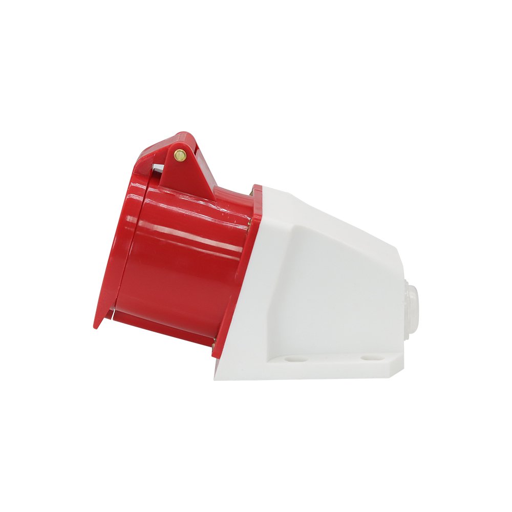 IP44 Industrial Plug And Socket 220V 16A 3 Pin Male And Female Connector Waterproof Electrical Green Technology Blue Model