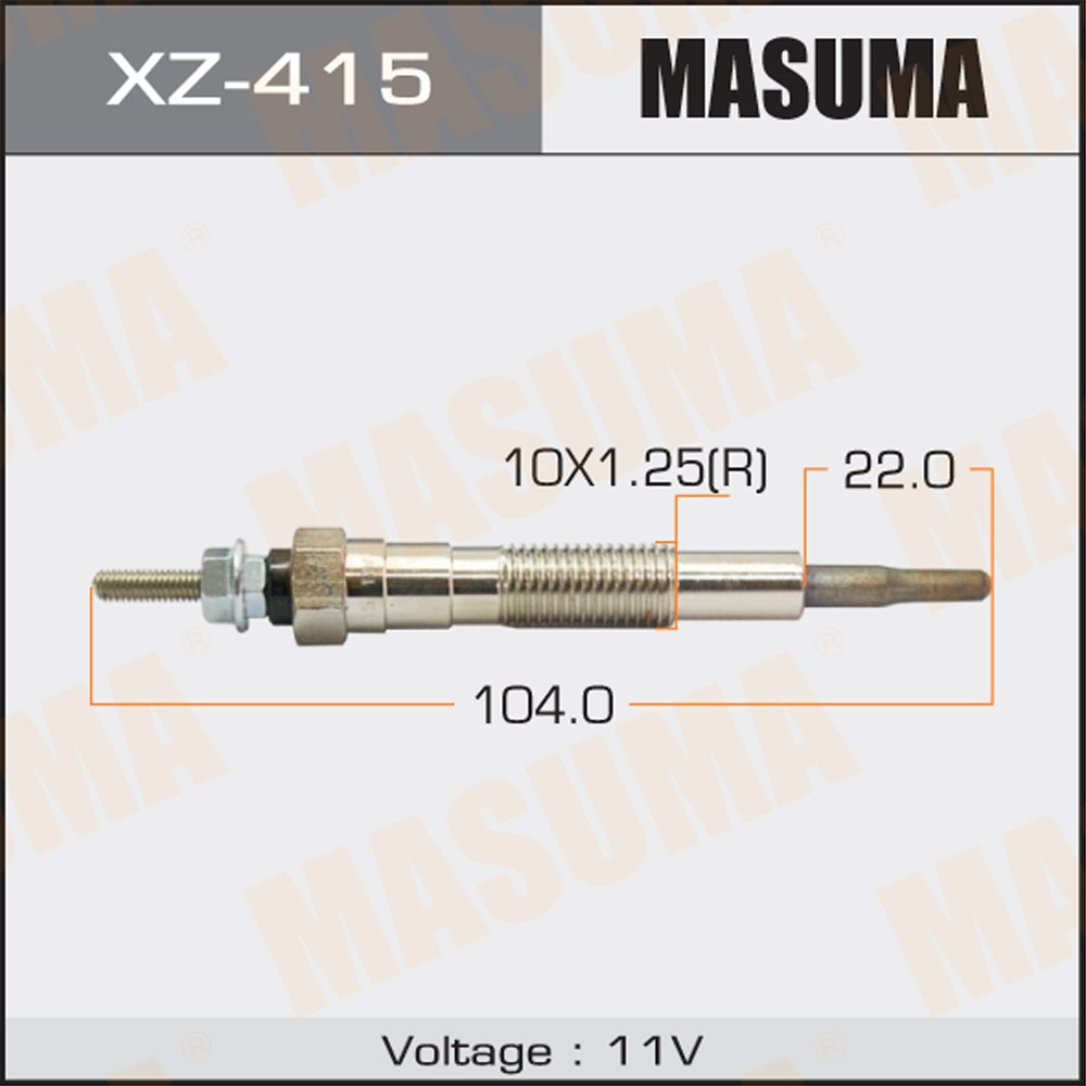 XZ-415 MASUMA Auto glow plug removal kit DURATEC-RS WL25-18-601 WL25-18-601 RF1M-18-601 for MAZDA BONGO BRAWNY
