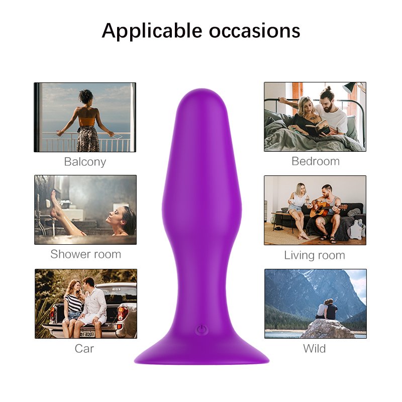 Anal Plug G Point Massager Anal Masturbation Sex Products Dildo Vibrator Stimulator Butt Plug Sex Toys for Women Men and Gay