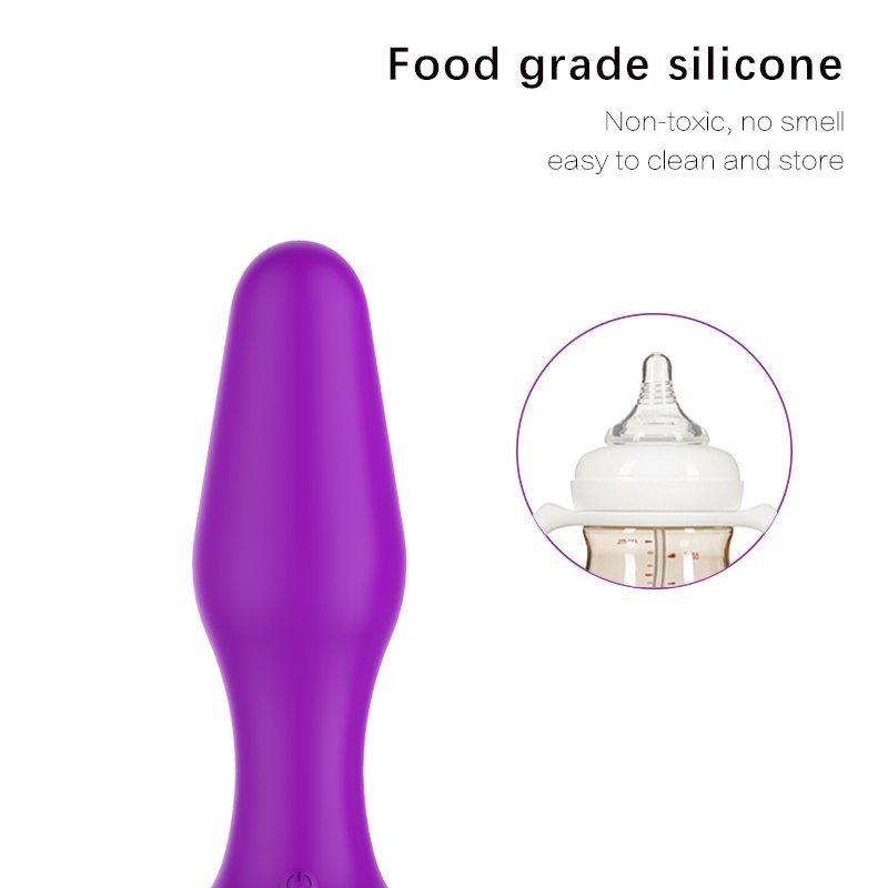 Anal Plug G Point Massager Anal Masturbation Sex Products Dildo Vibrator Stimulator Butt Plug Sex Toys for Women Men and Gay