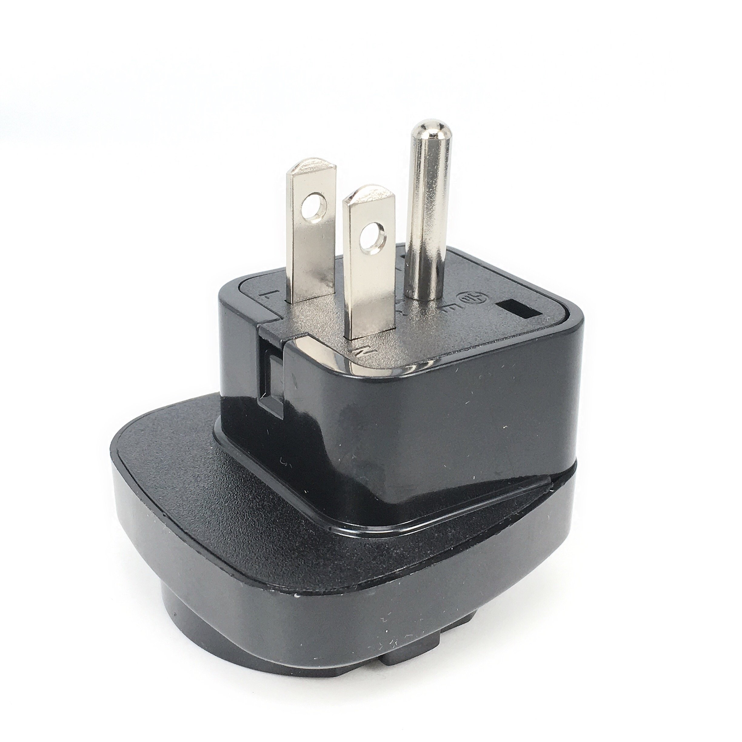 Germany to usa adapter plug travel adapter plug CE EU US schuko to type A wall socket 10A with safety door