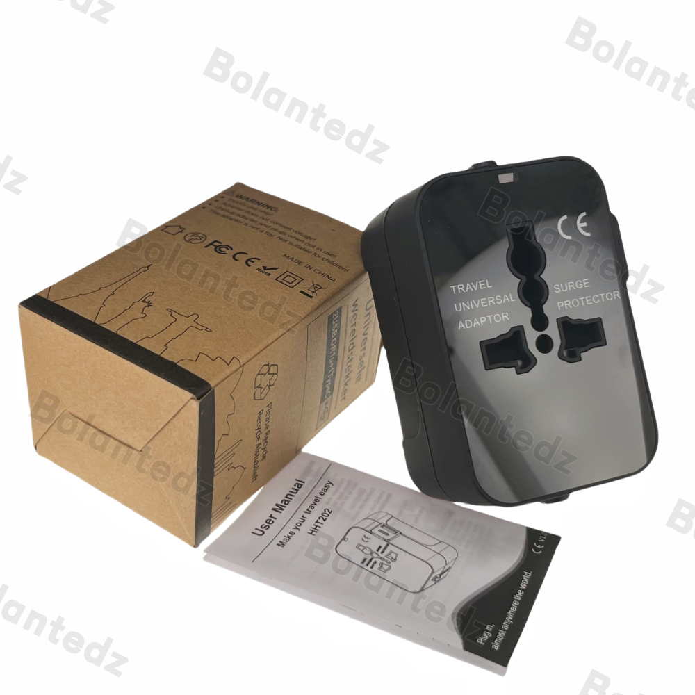 Universal plug portable travel power travel adapter for iphone 15 Mobile Phone Type-c usb wall charger
