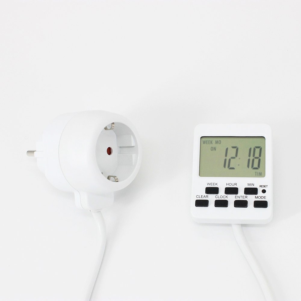 Digital Home Appliance Outlet Countdown Timer Programmable Timer Plug Socket