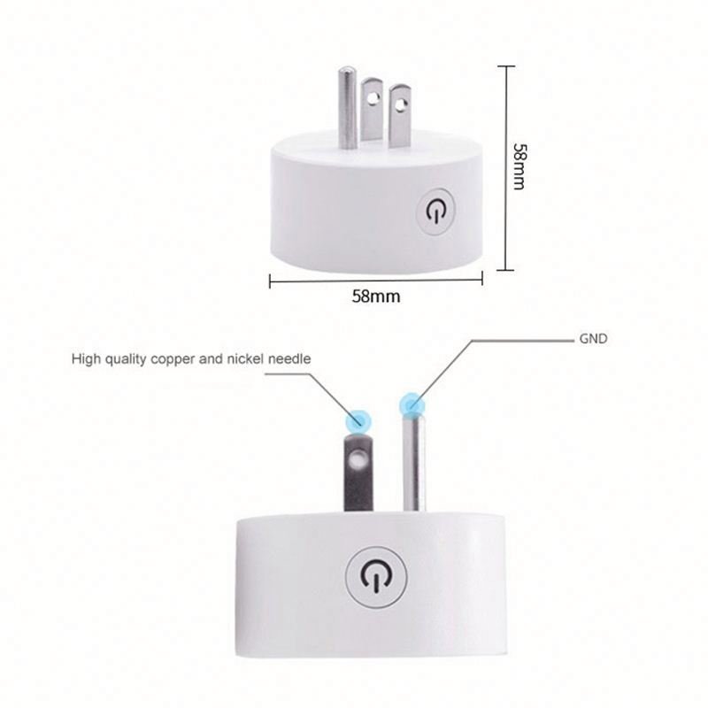 ewelink Smart Plug Wifi Smart Smartlife Socket US USA standard plug Compatible with Alexa Google Home Mini