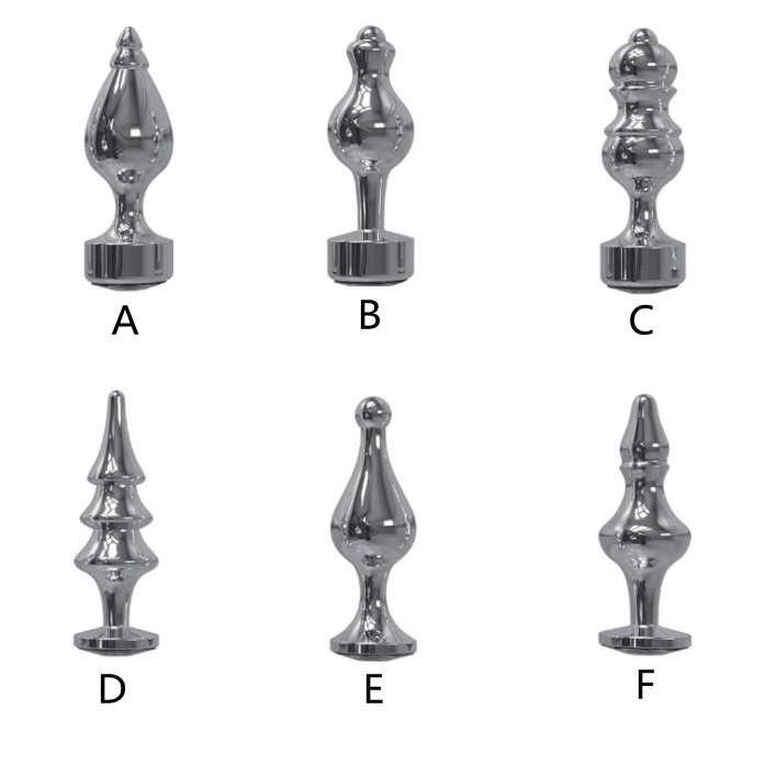 Metal Anal Plug Sex Toys Crystal Jewelry Women / Men for Butt Plug Small Adult analplug