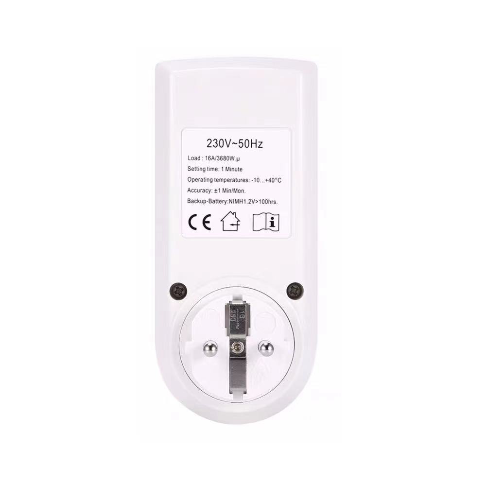 Cheap Price digital display smart electrical programmable timer switch smart timer plug outlet timer socket