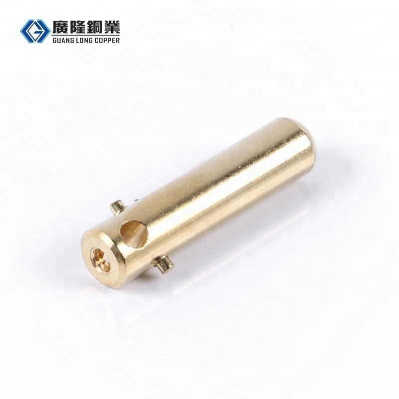 Factory Non-standard Electrical Round Plug Brass PIN 4A010A