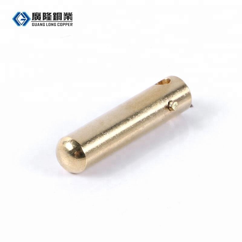 Factory Non-standard Electrical Round Plug Brass PIN 4A010A