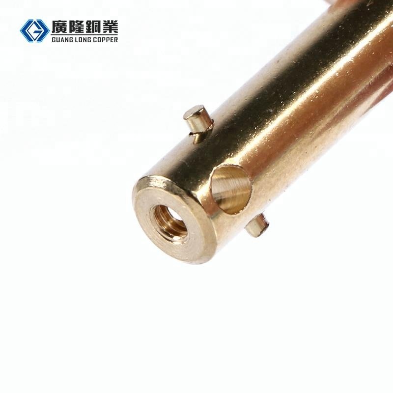 Factory Non-standard Electrical Round Plug Brass PIN 4A010A