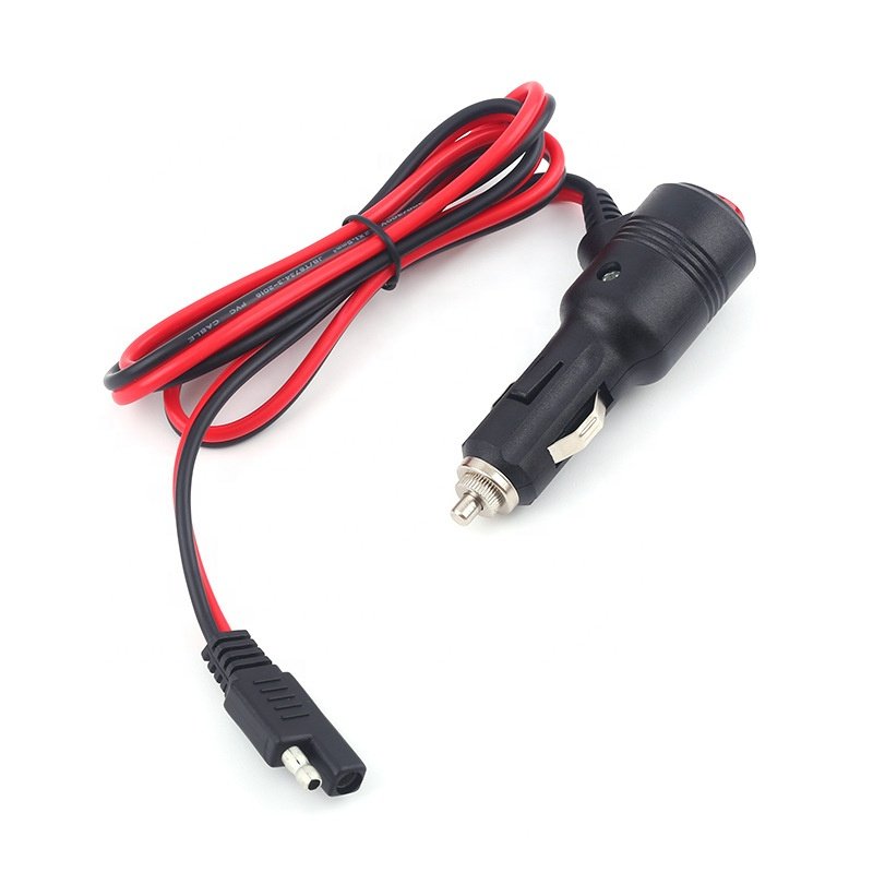Wintai-Tech 12V 24v 1.5 square meters high Power Cigarette Lighter Female Socket Cable Plug Adapter