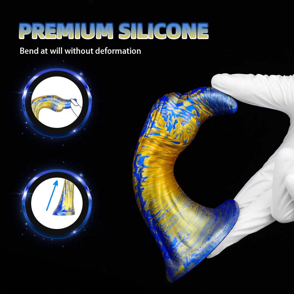 Mixed Color Alien Huge Dildo Anal Plug Liquid Silicone Realistic Dildo For Women Monster Dildo Sexy toy