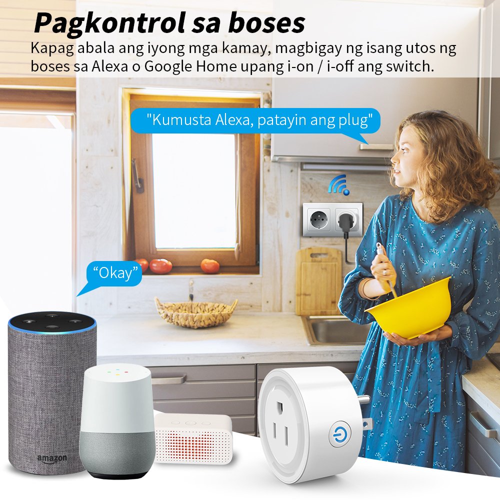 WIFI Plug Socket Supplier Tuya Smart Home US Adapter Plug Outlet Connector Wireless Remote Control Aleax Timing Smart Socket