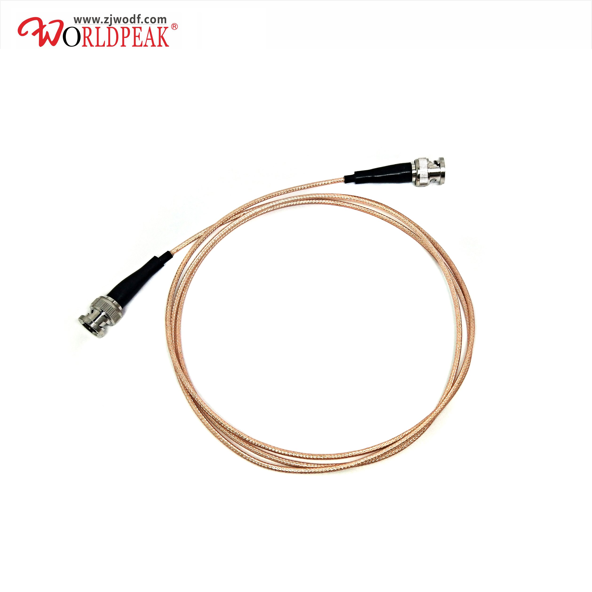 Slim SDI Cable BNC male Plug to BNC male plug Straight 75 Ohms RG179 RF patch Cable Assemblies for UHD 4K video